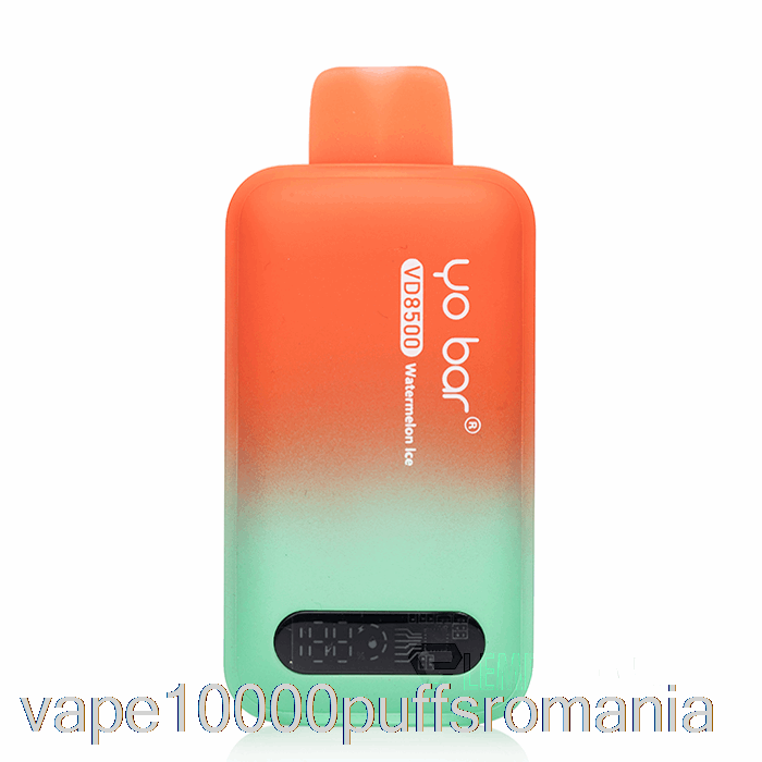 Vape Romania Yo Bar Vd8500 Gheata De Pepene Verde De Unica Folosinta
